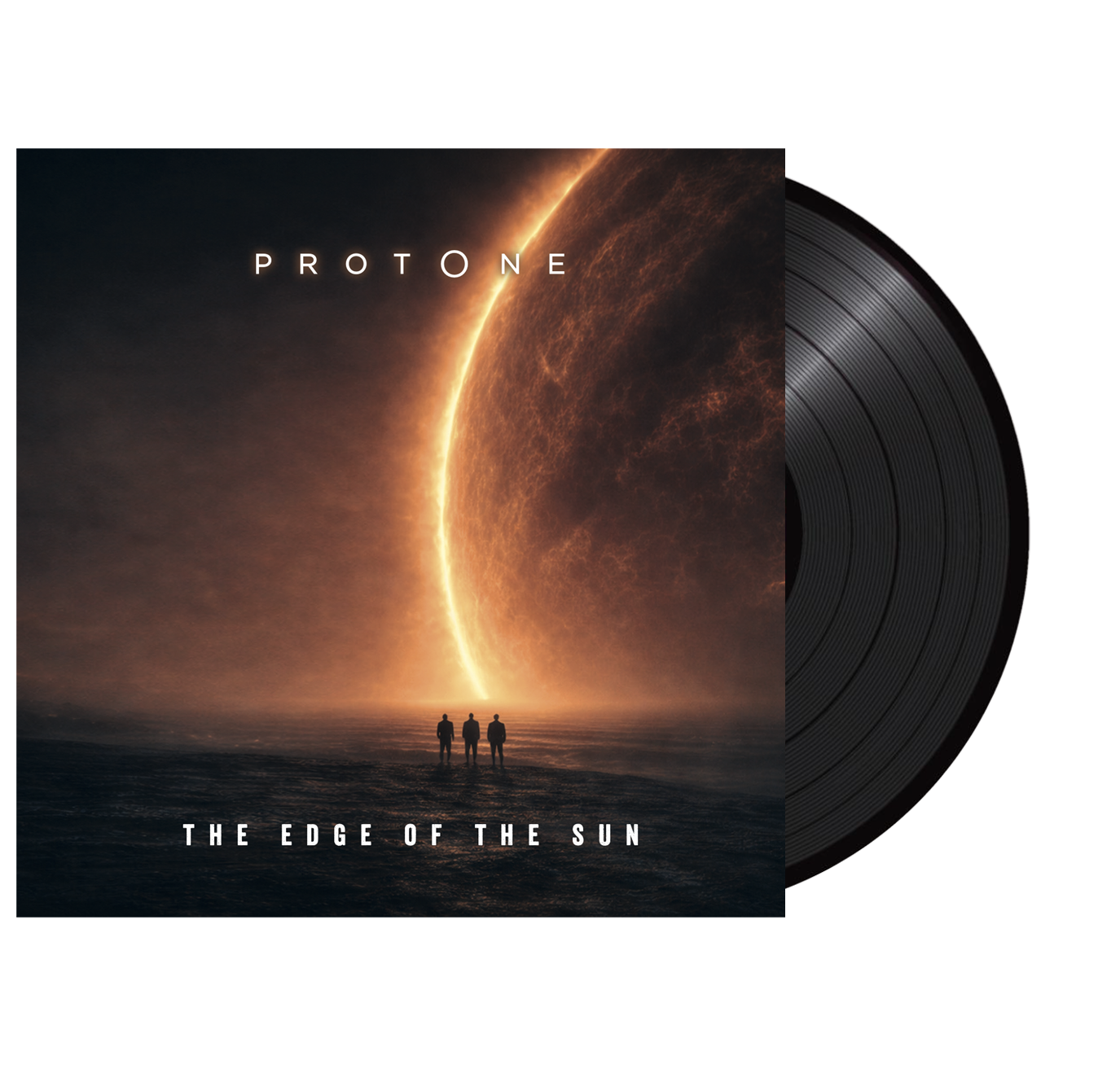 Protone - The Edge Of The Sun album cover, vinyl LP